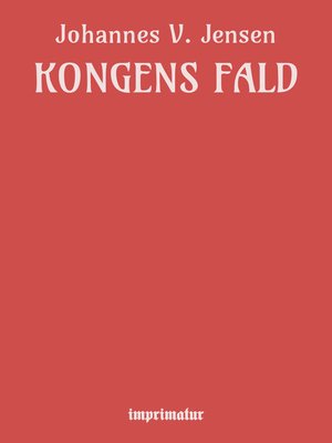 cover image of Kongens Fald